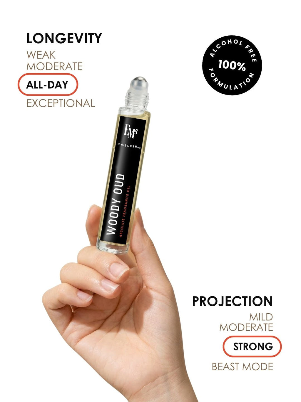 Woody Oud Perfume Roll-On