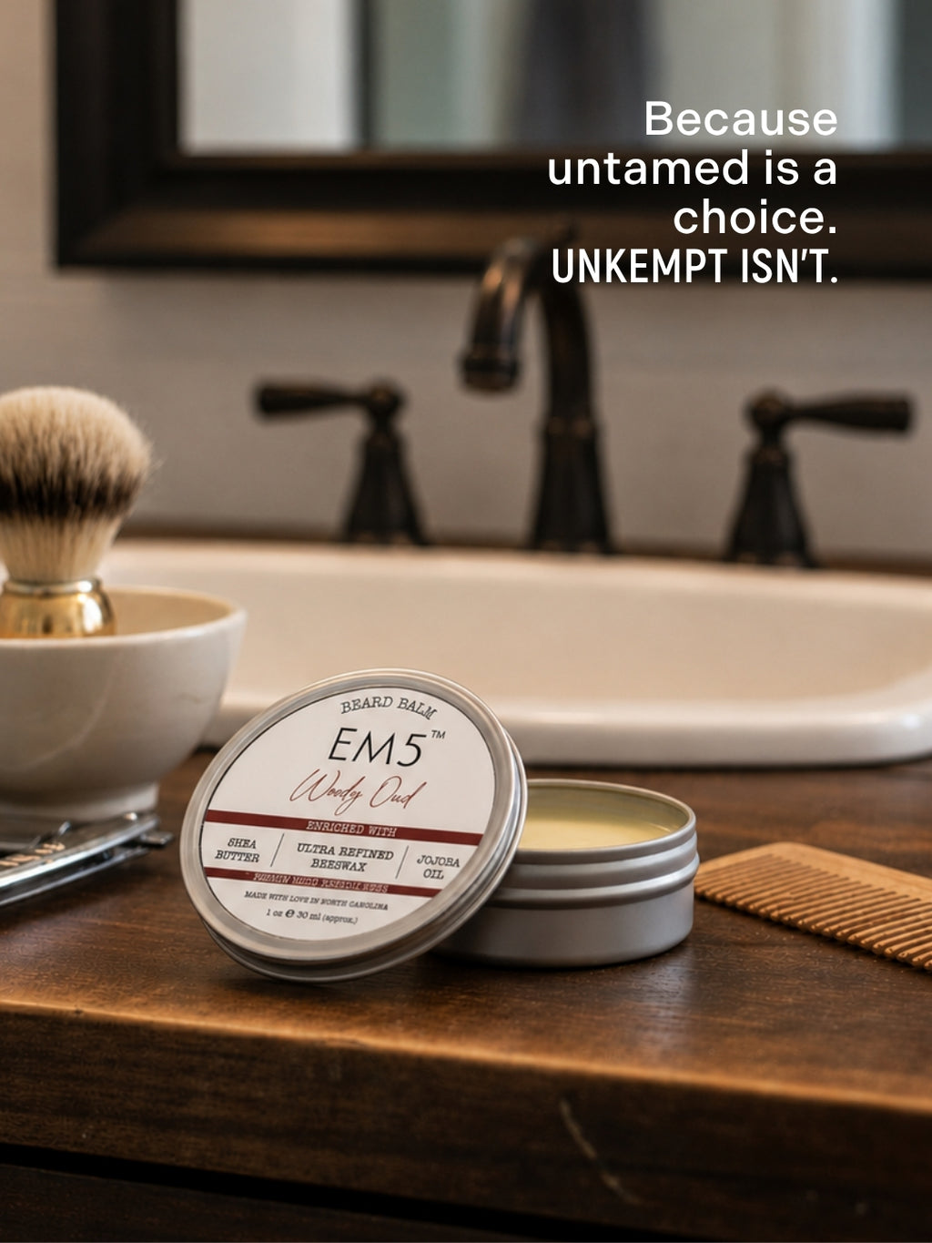 Organic Beard Balm Pack of 3