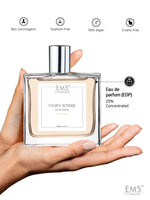 EM5™ Your's Intense Perfume for Men | Vanilla Cinnamon Warm Spicy Amber Fragrance | 50 ml Eau de Parfum Spray | Luxury Gift for Him