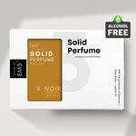 EM5™ V Noir | Solid Perfume for Women | Alcohol Free Strong and lasting fragrance | Warm Spicy Coconut White Floral | With the Goodness of Beeswax + Shea Butter