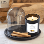 EM5™ Cinnamon Vanilla Scented Candles | 60 gm | 12 to 16 Hrs Burn Time | Smoke Free & Non Toxic | Scented Candles for Home Decor & Aromatherapy | Best Fragrance Gift for Him/Her