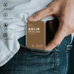 EM5™ G Oud | Solid Perfume for Men & Women | Alcohol Free Strong lasting fragrance | Rose Oud Amber | Goodness of Beeswax + Shea Butter