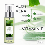 EM5™ Body Mist - Set of 3 Long Lasting Fragrance - Moisturizing and Hydrating Body Mist with Aloe Vera and Vitamin-E (Green Tea Tales- Fresh Musk - Morning Whiff)