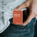 EM5™ Ispahan | Solid Perfume for Men & Women | Alcohol Free Strong lasting fragrance | Goodness of Beeswax + Shea Butter