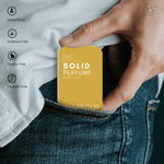 EM5™ Harbour | Solid Perfume for Men | Alcohol Free Strong lasting fragrance | Fruity Fresh Tropical | Goodness of Beeswax + Shea Butter
