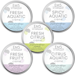 EM5™ HydroBoost Perfumed Moisturizing Crème Set of 5, 30Gms Each | Silicon and Paraben Free | Ultra Absorbing | For all Skin Types | (Fresh/Aquatic)