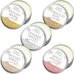 EM5™ HydroBoost Perfumed Moisturizing Crème Set of 5, 30Gms Each | Woody Tobacco Leather | Silicon and Paraben Free | Ultra Absorbing | For all Skin Types