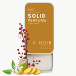 EM5™ V Noir | Solid Perfume for Women | Alcohol Free Strong and lasting fragrance | Warm Spicy Coconut White Floral | With the Goodness of Beeswax + Shea Butter - House of EM5