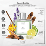 EM5™ XJ Unisex Perfume | Strong and Long Lasting | Vanilla Honey Tobacco | Luxury Gift for Men / Women | 50 ml Spray / 10ml Alcohol Free Roll On